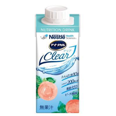 アイソカルクリア　ピーチ　200ml×20　ネスレ　優良配送　【栄養】（Yahoo!・健康デパート.com）