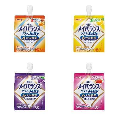 メイバランスソフトゼリー Jelly バラエティ A 24入 明治 優良配送 【栄養】（Yahoo!・健康デパート.com）