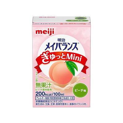 メイバランスぎゅっとミニ　まとめ売り 明治 メイバランスぎゅっとMini アソートBOX 6種×各4本 100ml×24本