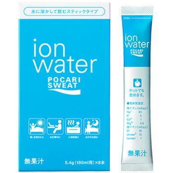 ポカリスエット イオンウォーター パウダー(180ml用)スティックタイプ 5.4g×8本｜kenko-depart