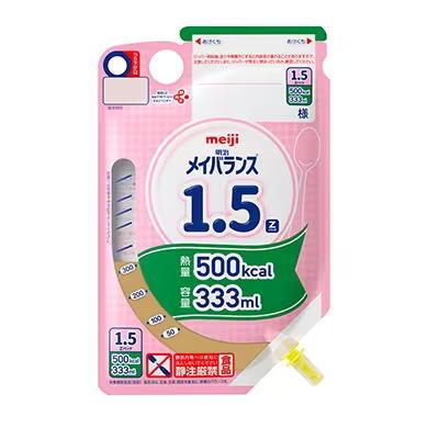 明治（meiji） メイバランス 1.5 Zパック 500kcal 333ml×12 【栄養