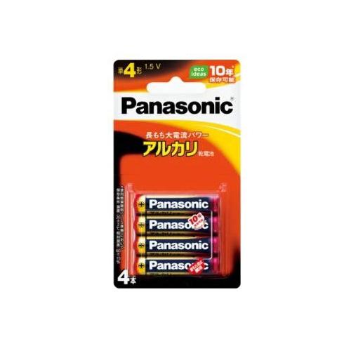 Panasonic アルカリ乾電池単四4本ブリスターパック LR03XJ/4B｜kenko-ex2