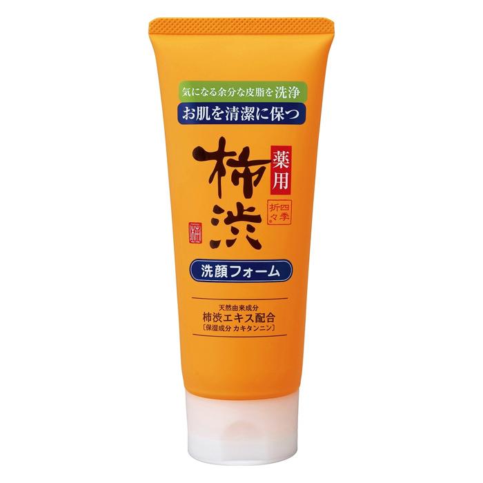 四季折々 [熊野油脂]四季折々 薬用 柿渋 洗顔フォーム 130g x1個[医薬