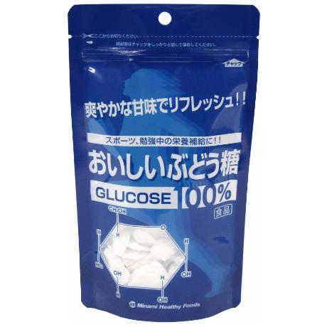 【ゆうパケット配送対象】おいしいぶどう糖(100g) ミナミヘルシーフーズ サプリメント(ポスト投函 追跡ありメール便)｜kenko-ex2