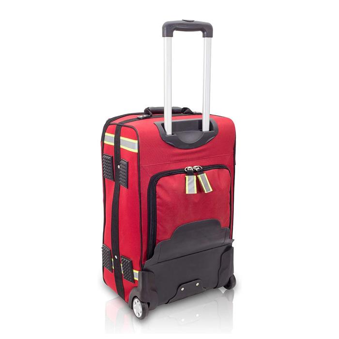日進医療器 EB 呼吸器系用トロリーバッグ(EB02-025)レッド 日進医療器 EB 呼吸器系用トロリーバッグ(EB02-025)レッド