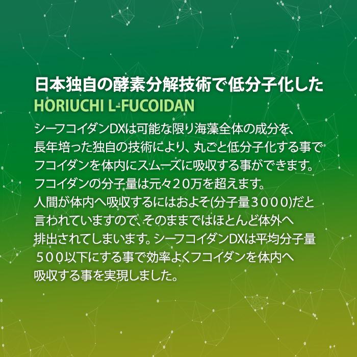 ＊送料無料＊シーフコイダンDX 加糖タイプ 900ml x2本(超高濃縮海藻エキス トンガ産モズク 超低分子高濃度フコイダン)｜kenko-ex2｜04