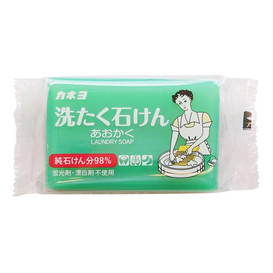 カネヨ石鹸 【ゆうパケット配送対象】[カネヨ]洗たく石けん あおかく