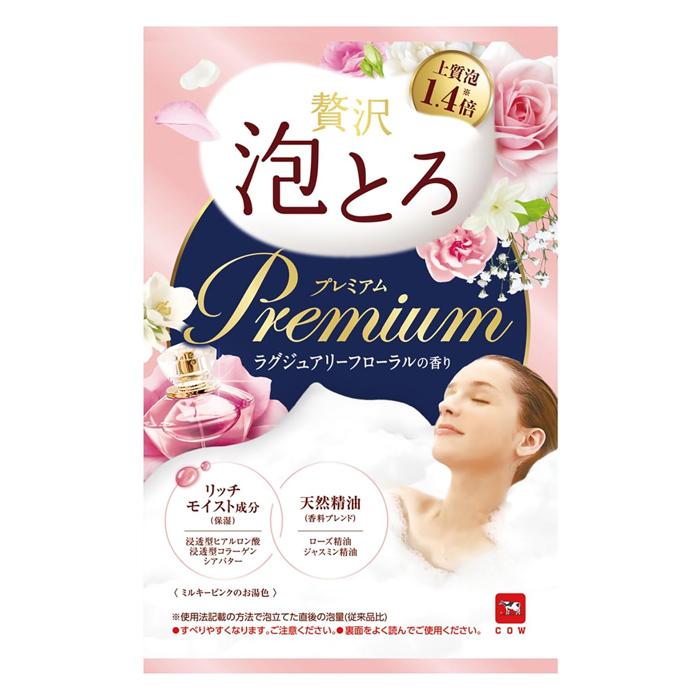 牛乳石鹸 【ゆうパケット配送対象】[牛乳石鹸]お湯物語 贅沢泡とろ