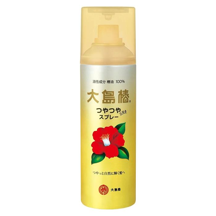 美容専売品  ヘアスプレー 大島椿 [大島椿]つやつやになるスプレー 椿油100% 140g(ヘアスプレー