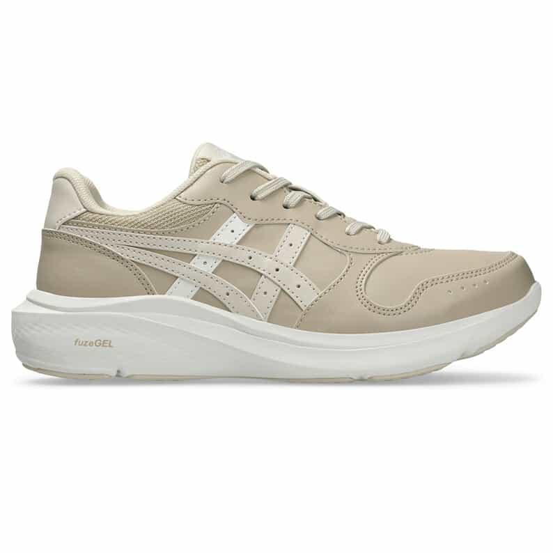 【送料無料】アシックス(asics) レディース 3E相当 ゲルファンウォーカー ベイジュ×ライトベージュ 【1292A077】(レディース ウォーキングシューズ)_1