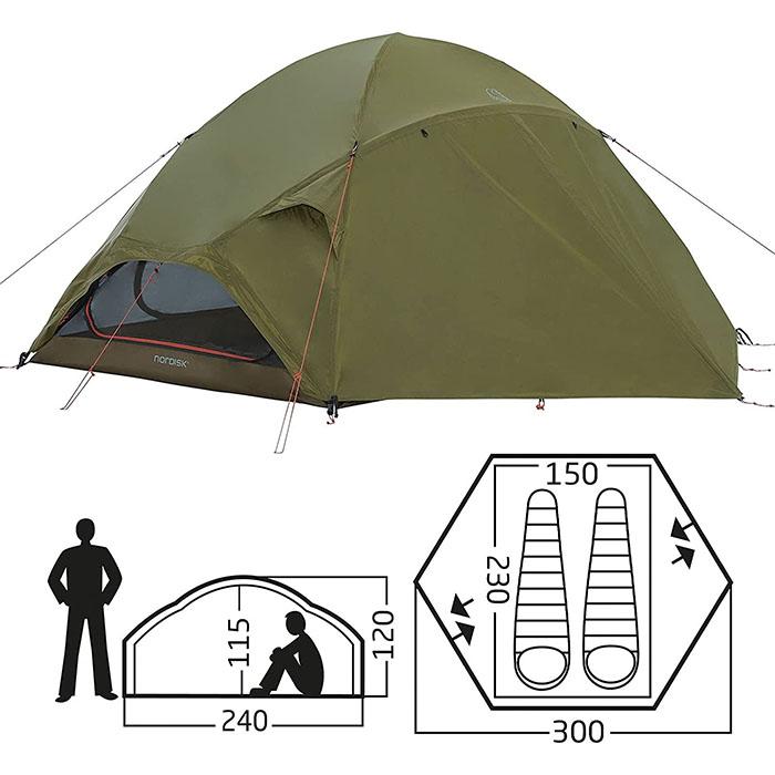 NORDISK 【国内正規品】NORDISK ノルディスク Otra 2 PU Dark NORDISK 【国内正規品】NORDISK ノルディスク Otra 2 PU Dark