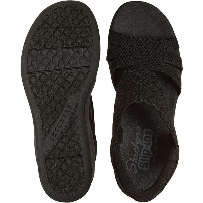 SKECHERS レディース PARALLEL LITE-SUMMER INV サンダル カジュアル 日常使い 普段履き おでかけ おしゃれ ハンズフリー 手を使わない 着脱簡単 さっと履けるの画像