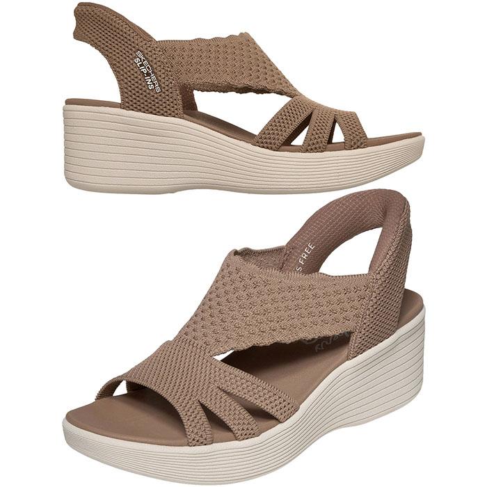 SKECHERS レディース PARALLEL LITE-SUMMER INV サンダル カジュアル 日常使い 普段履き おでかけ おしゃれ ハンズフリー 手を使わない 着脱簡単 さっと履けるの画像