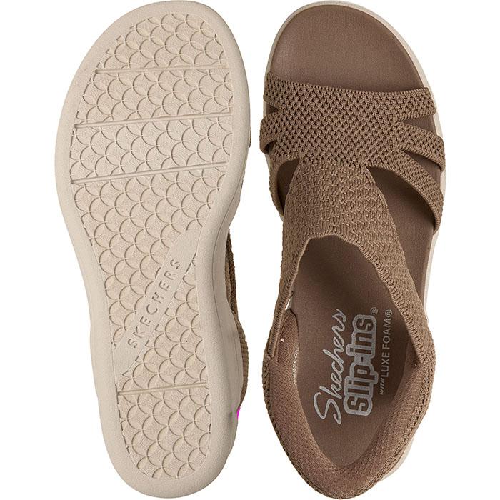 SKECHERS レディース PARALLEL LITE-SUMMER INV サンダル カジュアル 日常使い 普段履き おでかけ おしゃれ ハンズフリー 手を使わない 着脱簡単 さっと履けるの画像