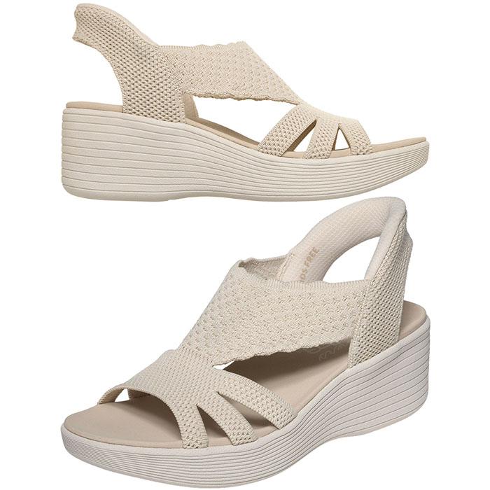 SKECHERS レディース PARALLEL LITE-SUMMER INV サンダル カジュアル 日常使い 普段履き おでかけ おしゃれ ハンズフリー 手を使わない 着脱簡単 さっと履けるの画像