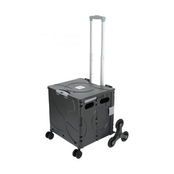 &.FLAT(アンドフラット) コンテナキャリー 折りたたみ 三輪 階段 防水