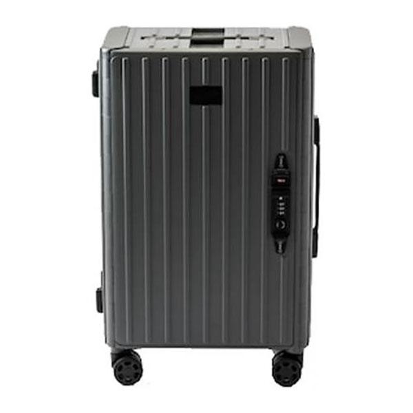 &.FLAT(アンドフラット) キャリーバッグ 35L 世界最薄 軽量 折りたたみ TSAロック 静音キャスター マットカラー FL14400002/GR(グレー) &.FLAT(アンドフラット) キャリーバッグ 35L 世界最薄 軽量 折りたたみ