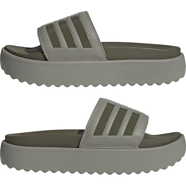 adidas（アディダス） 【送料無料】 厚底サンダル レディース グレー