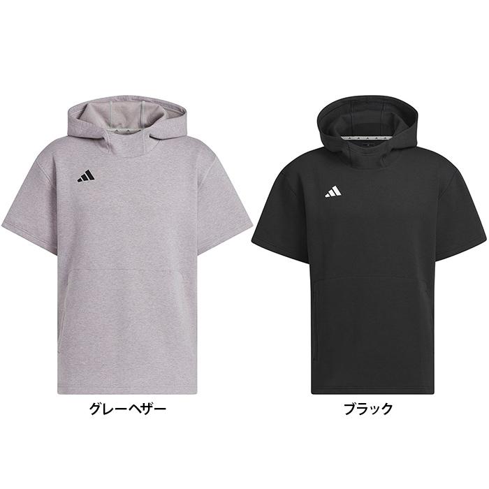 【新品未使用】adidas 半袖パーカー adidas（アディダス） パーカー 「adidas/アディダス」半袖ジップ