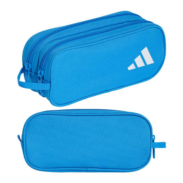 adidas（アディダス） ジュニア 2ジッパー ペンシルケース ケース ペン