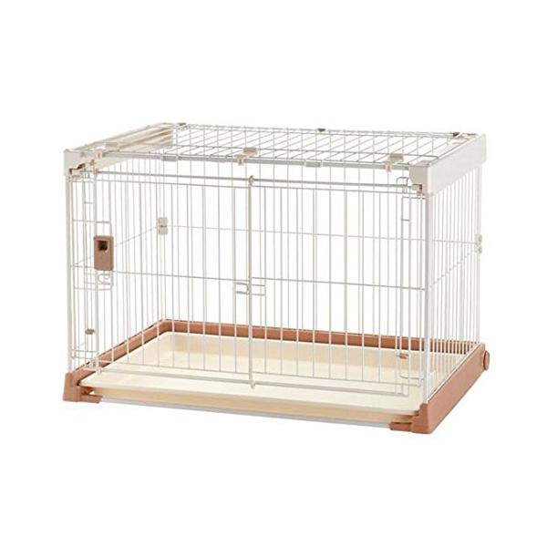 リッチェル]お掃除簡単ペットケージ 900 ブラウン(犬用品