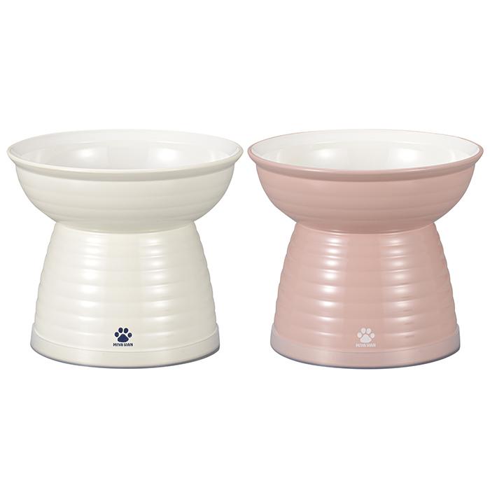 みやわん)MiyaWan 脚付きフードボウル 約470ml 大きいサイズ※クリーン