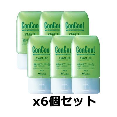 コンクール ジェルコートF 90g x6個セット 【ウェルテック】【歯科用