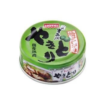 人気商品～ホテイフーズ やきとり 柚子こしょう味 70g×48個 楽天市場】ホテイフーズ やきとり 柚子こしょう味 70g×3缶