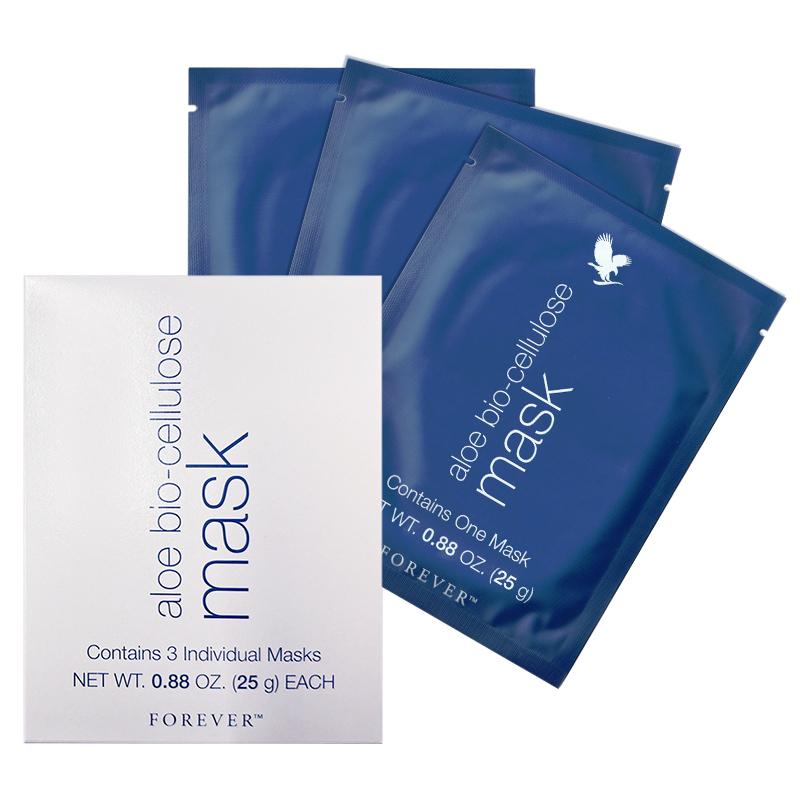フォーエバーリビングプロダクツ セルロースマスク　3枚 FLP セルロースマスク 3枚入り(アロエベラ アロエ液汁3%配合 シート