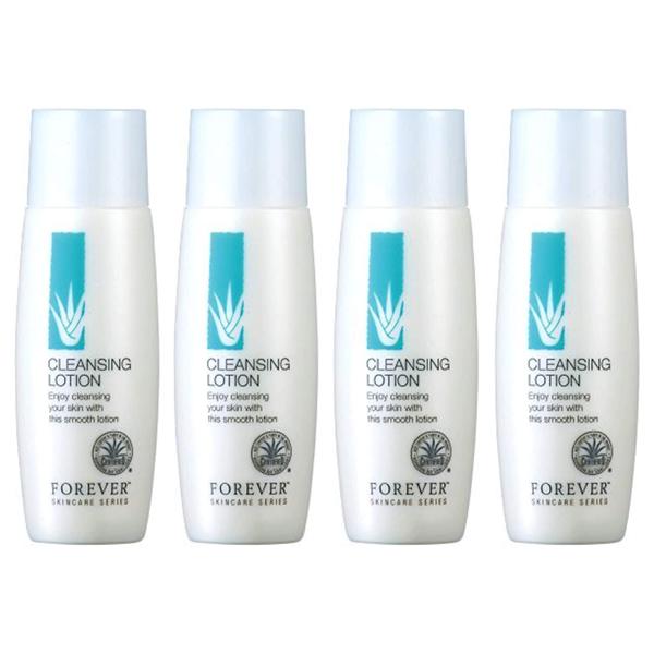 フォーエバー クレンジングローション 120mL(4本set) 乳液タイプ(FLP