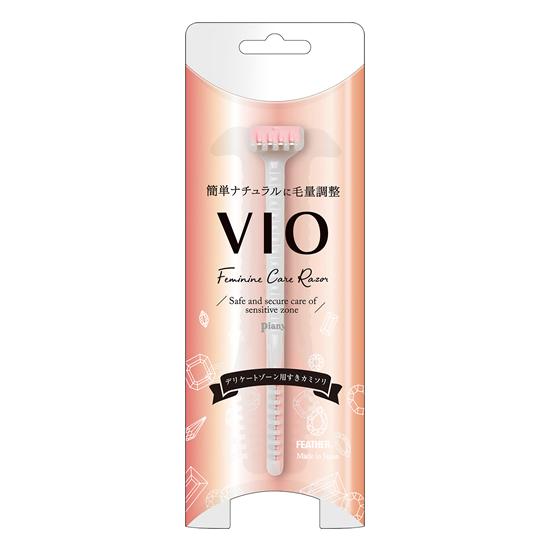 フェザー ピアニィ Piany Vio ヴィオ デリケートゾーン用 全身に 毛量調整に ブイアイオー カミソリ 1本 ケンコーエクスプレス 通販 Paypayモール
