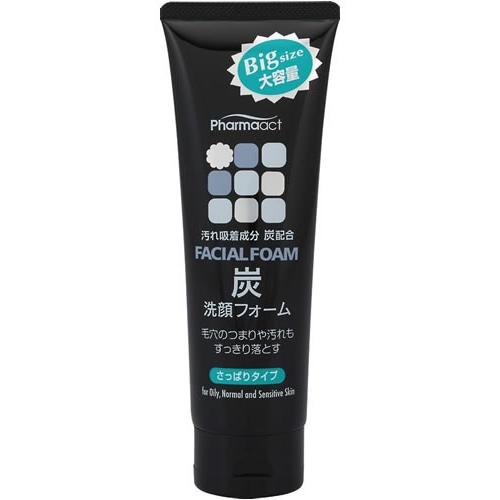 熊野油脂 ファーマアクト 炭洗顔フォーム 160g Pharma Act ケンコーエクスプレス 通販 Paypayモール