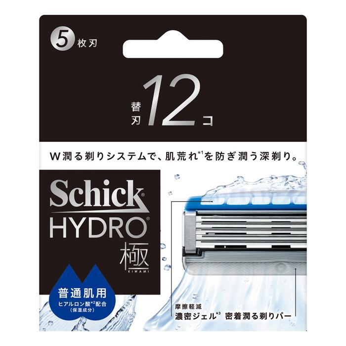 シック　ハイドロ5 普通肌用　替刃37個セット schick（シック） ハイドロ極 普通肌 替刃(12個入り) : ケンコー