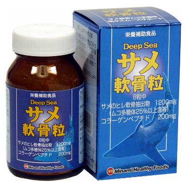 ディープ シー サメ軟骨粒 240粒 ミナミヘルシーフーズ サプリメント ケンコーエクスプレス 通販 Paypayモール