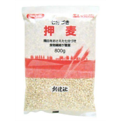 創健社 押麦 (七分づき) 800g｜kenko-ex