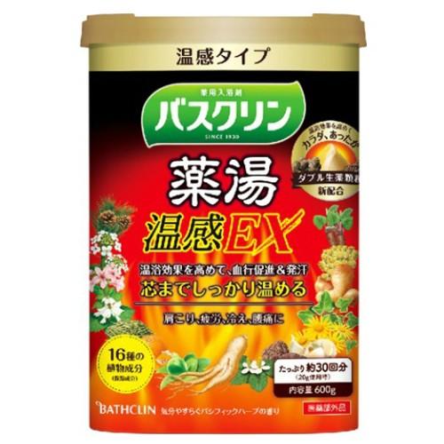 バスクリン 薬湯温感EX600g入浴剤 (医薬部外品)｜kenko-ex