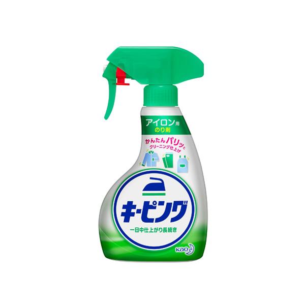 花王】キーピング アイロン用のり剤 本体 400ml(のりづけ 襟 袖