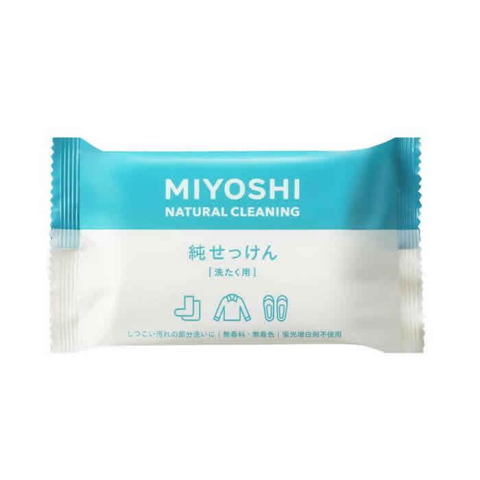 ミヨシ石鹸 [ミヨシ石鹸]洗たく用 NEW純せっけん 190g(洗濯石鹸 固形