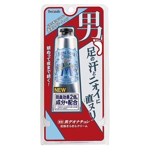 デオナチュレ 男足指さらさらクリーム 男性用 足用 直ヌリ 制汗剤