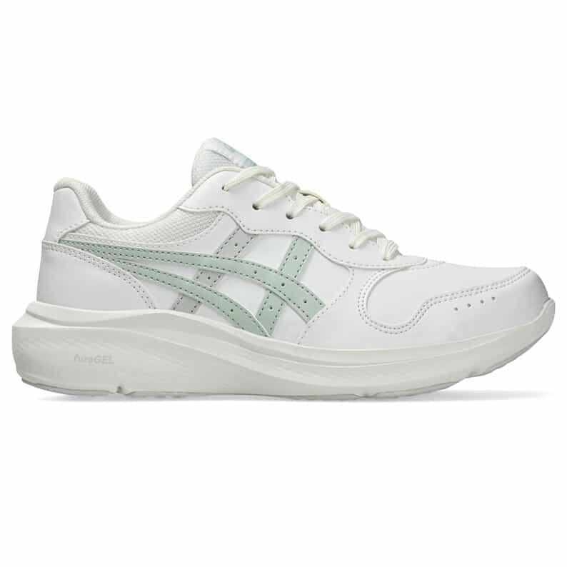 【送料無料】アシックス(asics) レディース 3E相当 ゲルファンウォーカー ホワイト×ライトミント 【1292A077】(レディース ウォーキングシューズ)_1