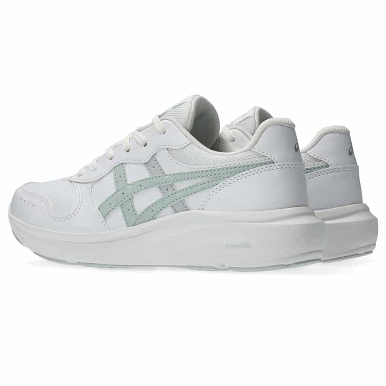 【送料無料】アシックス(asics) レディース 3E相当 ゲルファンウォーカー ホワイト×ライトミント 【1292A077】(レディース ウォーキングシューズ)_2