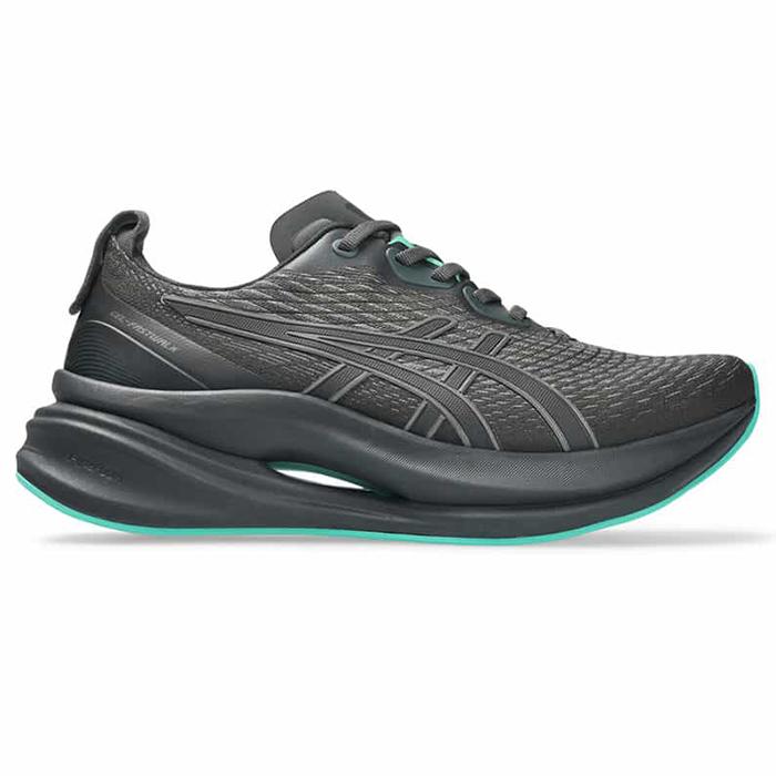 アシックス(asics) ゲルファストウォーク ダークグレー×ガンメタル 【1293A046】(ユニセックス ウォーキングシューズ 靴 くつ スニーカー ローカット)の画像