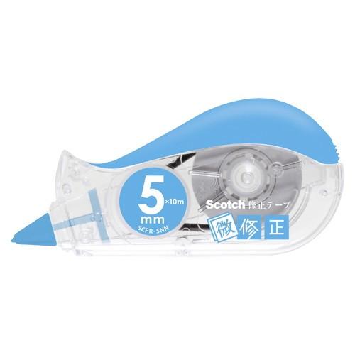 住友スリーエム スコッチ 修正テープ 微修正 5mm ブルー SCPD-5NN