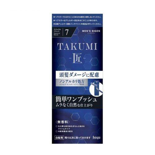 ビゲン メンズビゲン TAKUMI ナチュラルブラック 7 1セット(白髪染め