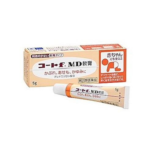 コートf Md軟膏 5g 赤ちゃんにも使える 田辺三菱製薬 皮膚用薬 かゆみ止め あせも かぶれ 第 2 類医薬品 ゆうパケット配送対象 ケンコーエクスプレス 通販 Paypayモール