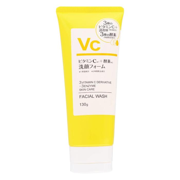 熊野油脂 ビタミンC配合 酵素洗顔 130g : ケンコーエクスプレス - 通販