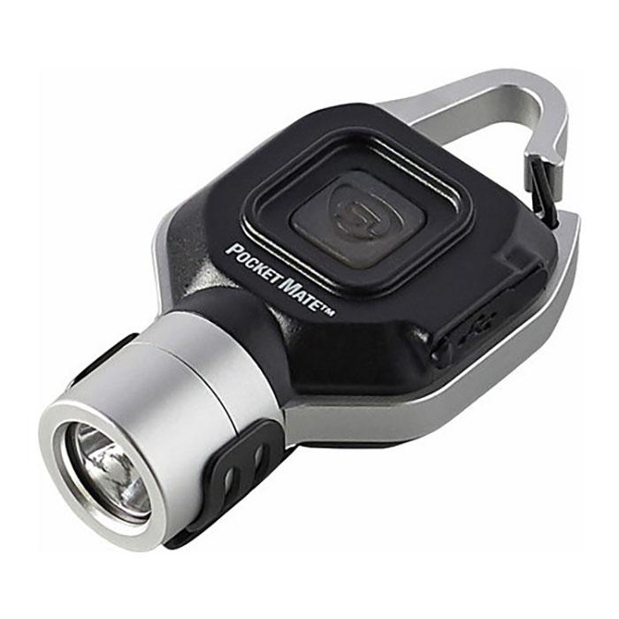 STREAMLIGHT ストリームライト ポケットメイトUSB シルバー アクセサリーライト 照明 LED USB充電式 超小型 コンパクト ハンズフリー ・ STREAMLIGHT（ストリームライト） ポケットメイトUSB シルバー
