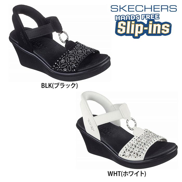 ハンズフリー スリップインズ サンダル｜スケッチャーズ ランブルオン BLK サンダル スケッチャーズ SKECHERS スリップインズ：ランブル