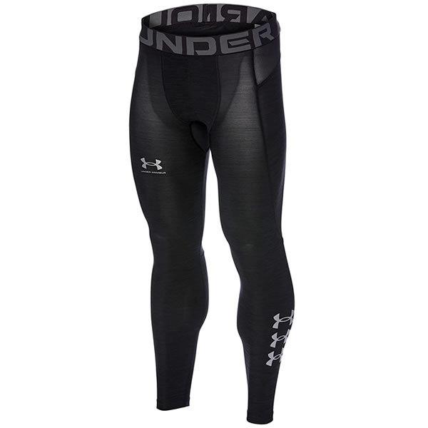 【送料無料】UNDER ARMOUR アンダーアーマー メンズ レギンス コンプレッションフィット ブラック UA HG Armour