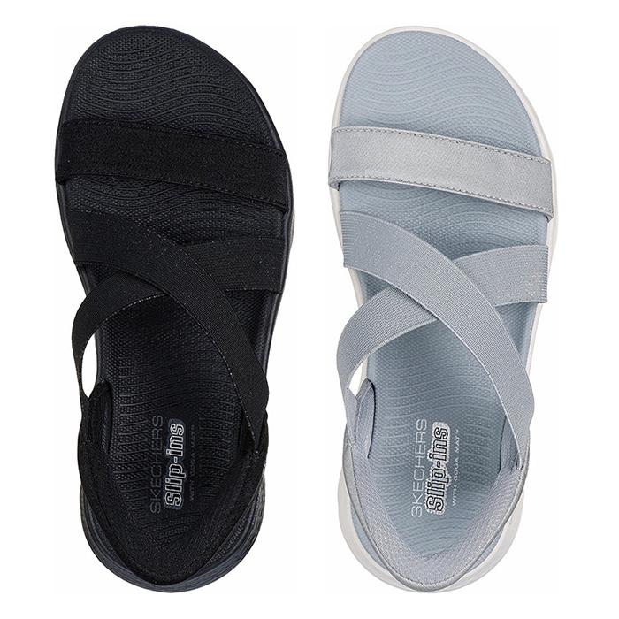 美品☆スケッチャーズ SKECHERS スリップインズ サンダル 23cm SKECHERS スケッチャーズ サンダル レディース スポーツサンダル